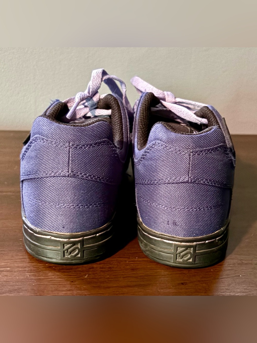 Women’s Five Ten Freerider Canvas mountain bike shoes - Midnight Indigo 7.5 - Picture 4 of 8
